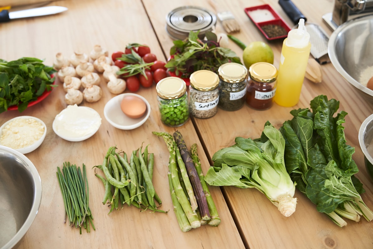Healthy meal preparation